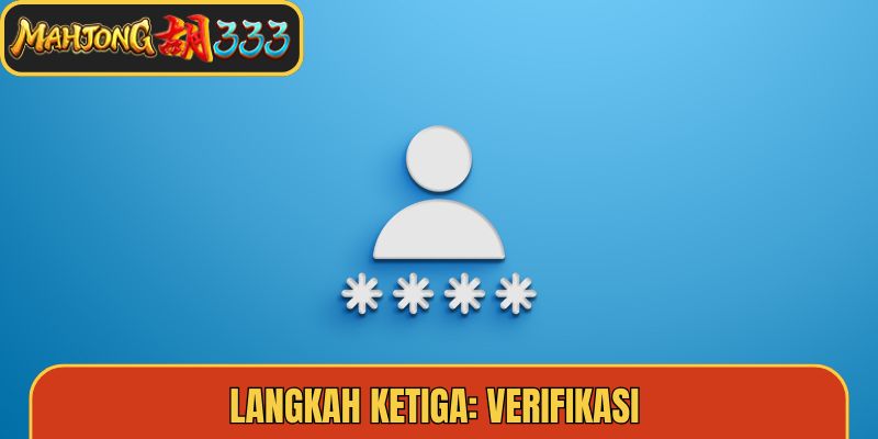 Konfirmasi login Mahjong333 setelah memasukkan data akun