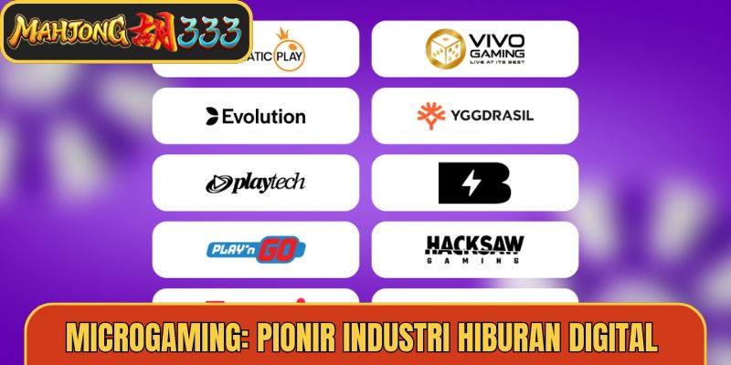 Microgaming: Pionir Industri Hiburan Digital